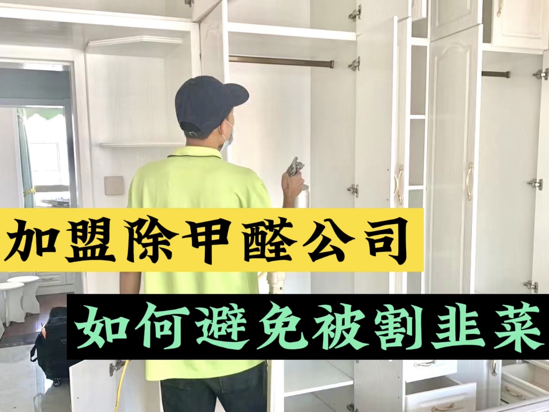 加盟除甲醛公司如何避免被割韭菜？