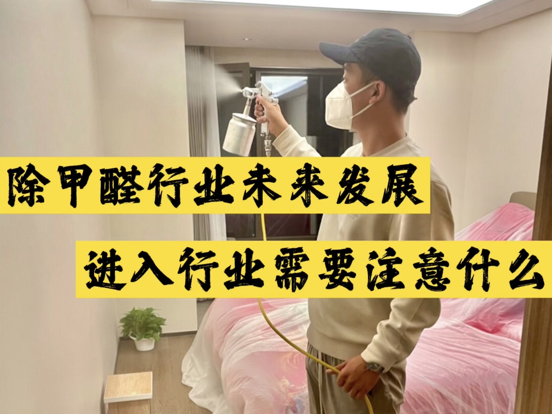 除甲醛行業(yè)未來發(fā)展，進入行業(yè)需要注意什么？